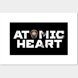 atomic heart logo v2 Posters and Art